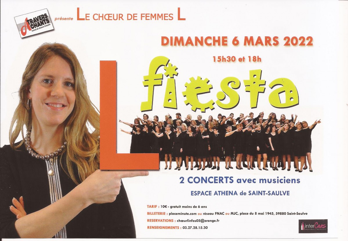 Chorale Le choeur des femmes L - Concert du 6 mars - 18h