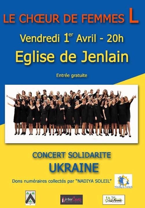 Concert chorale Choeur de femmes L Eglise de Jenlain