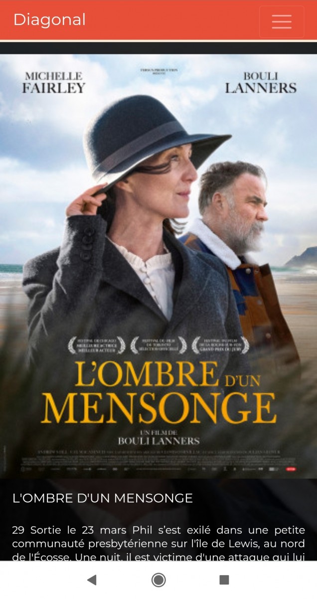 Dernière minute Ciné L'ombre d'un mensonge