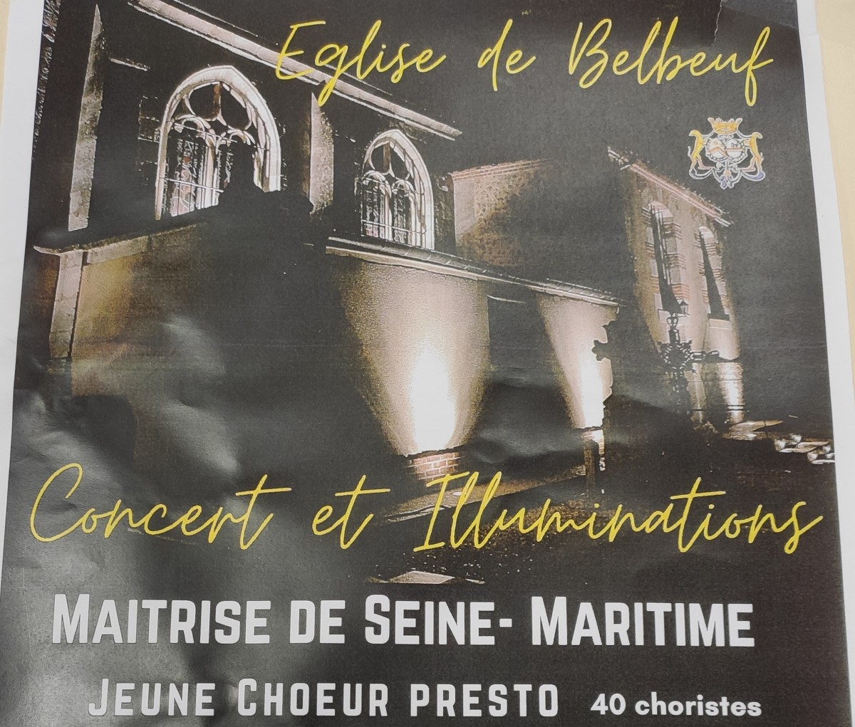 Concert 40 Choristes