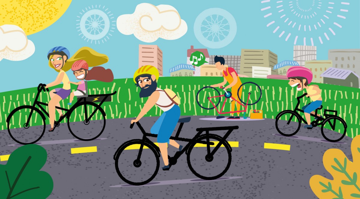 Le vélo en fête  de 14h à 18h