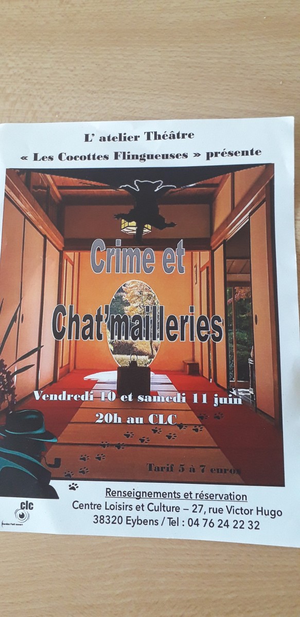 CRIME et CHAT'MAILLERIES