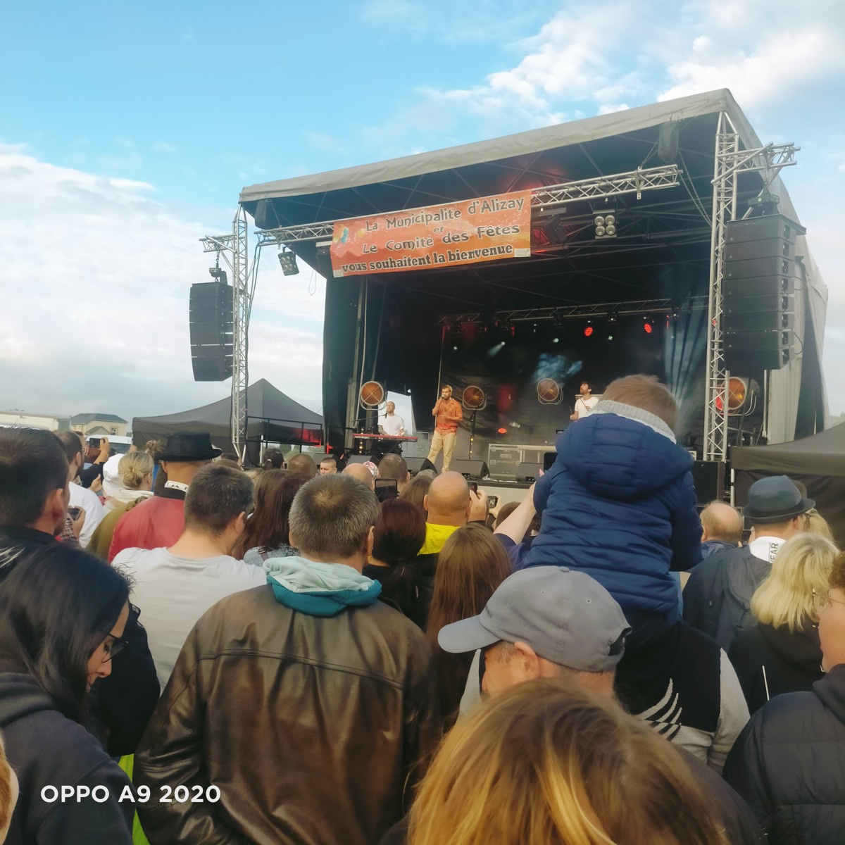 Paella géante concert rock
