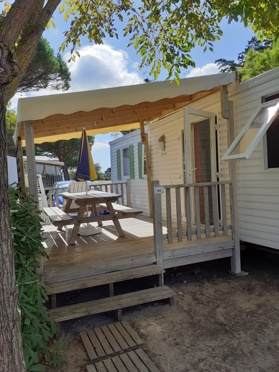 Mobil home à   partager en Ardèche  du 28 août   au 4  septembre