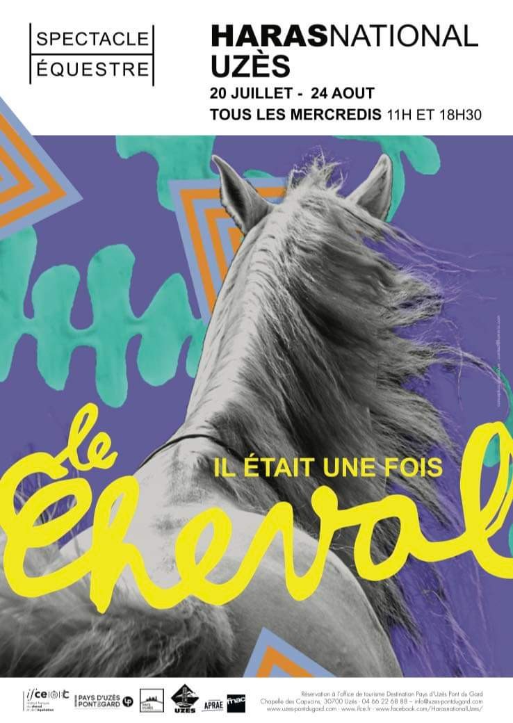 Spectacle équestre au haras d'Uzès