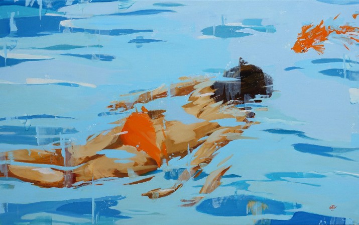 visite galerie d'art Sylvie Platini expo Jim Drouet