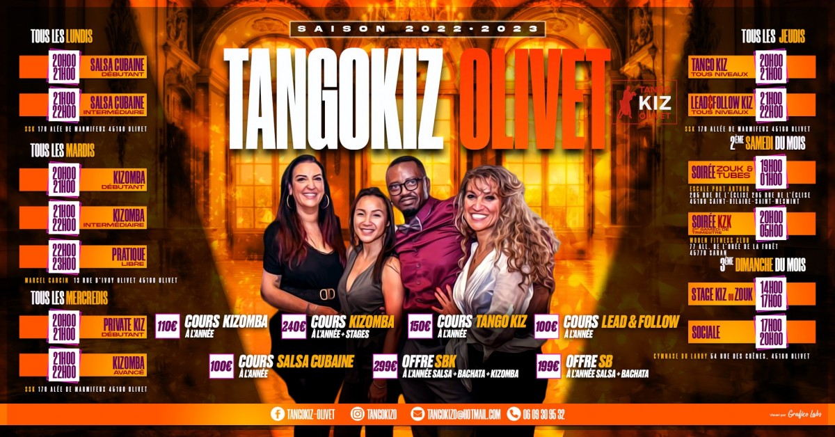STAGE DANSES (KIZOMBA/ZOUK)