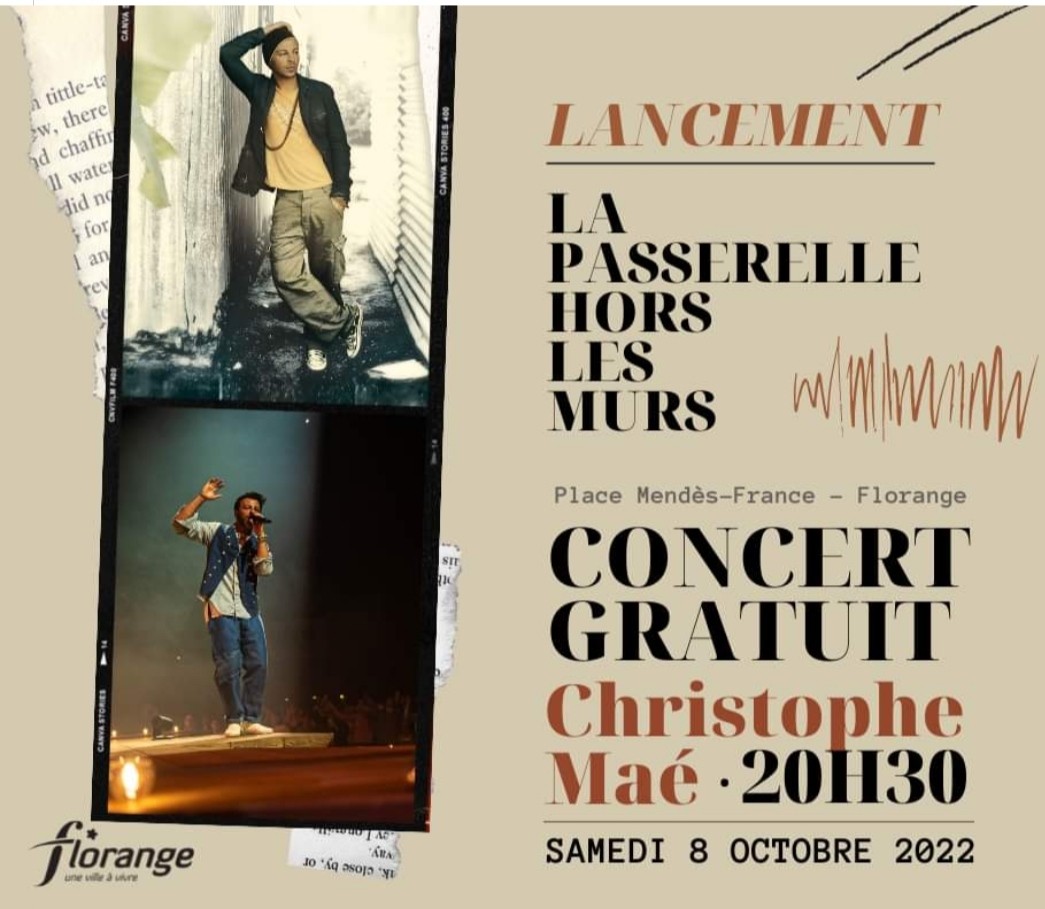 Concert gratuit Christophe Mae