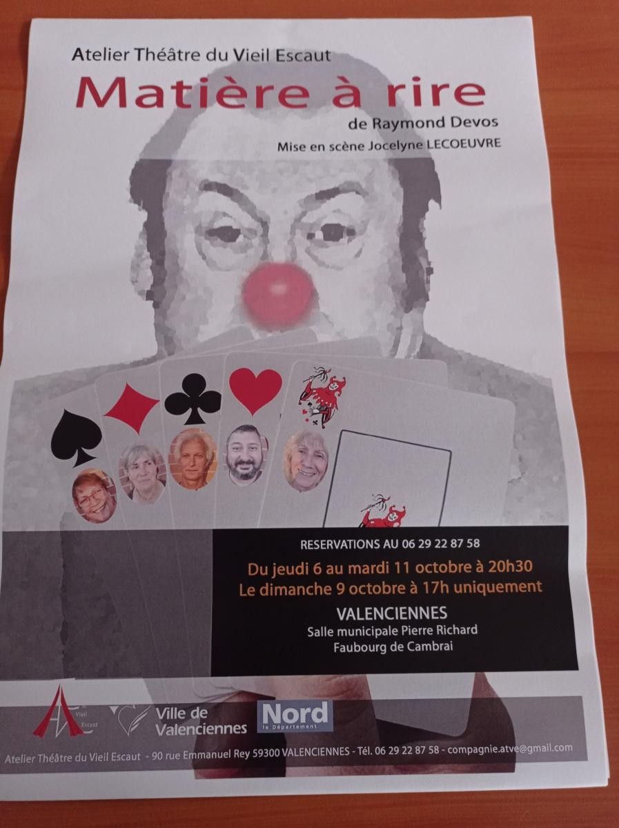 Spectacle Matière à rire