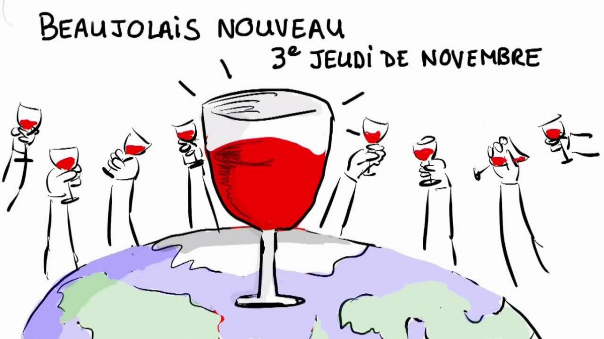 C'est le jour J Le beaujolais nouveau est l