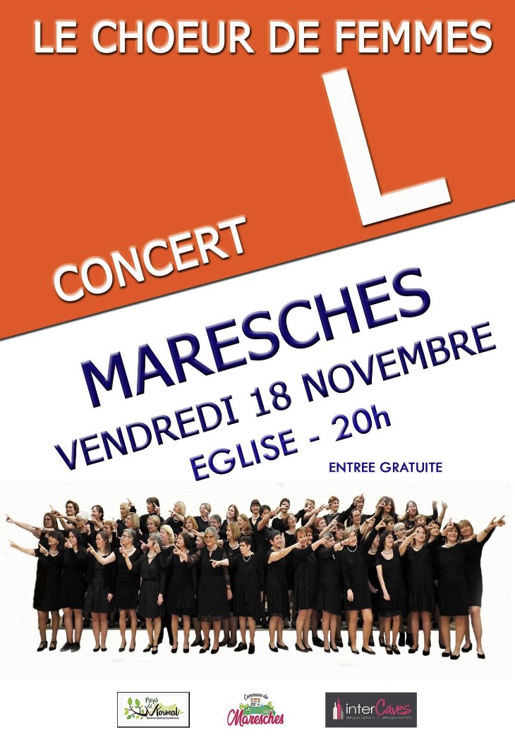 Concert Chorale Choeur de Femmes L du 18/11