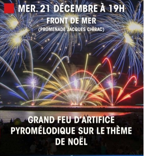 Spectacle pyromélodique, forêt magique