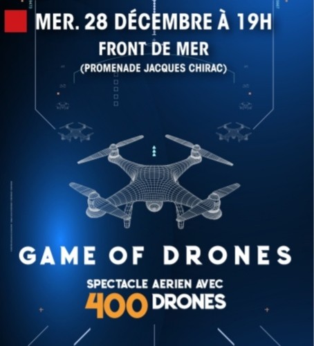 400 drones et forêt magique