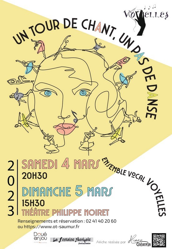 Concert LES VOYELLES CHANTENT, DANSENT ET METTENT LEURS BASKETS SUR SCÈNE