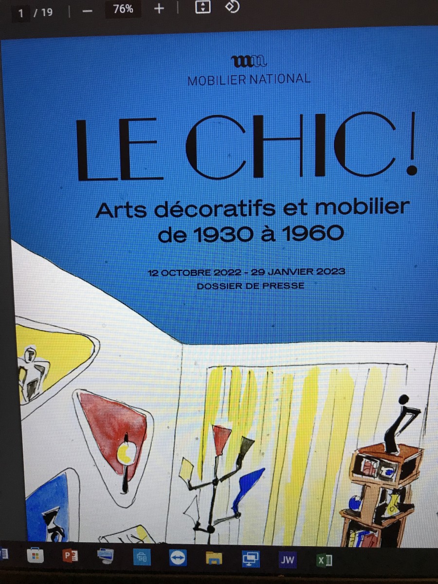 Exposition : Le Chic
