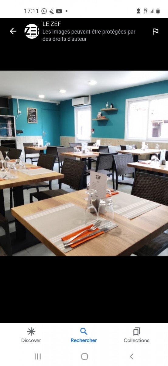 Resto LE ZEF A ST BRICE COURCELLES