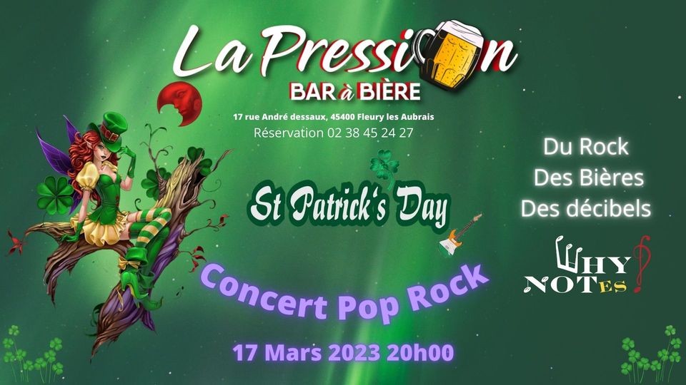 Feter la saint Patrick la pression