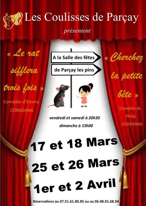 Théâtre à Parçay les pins