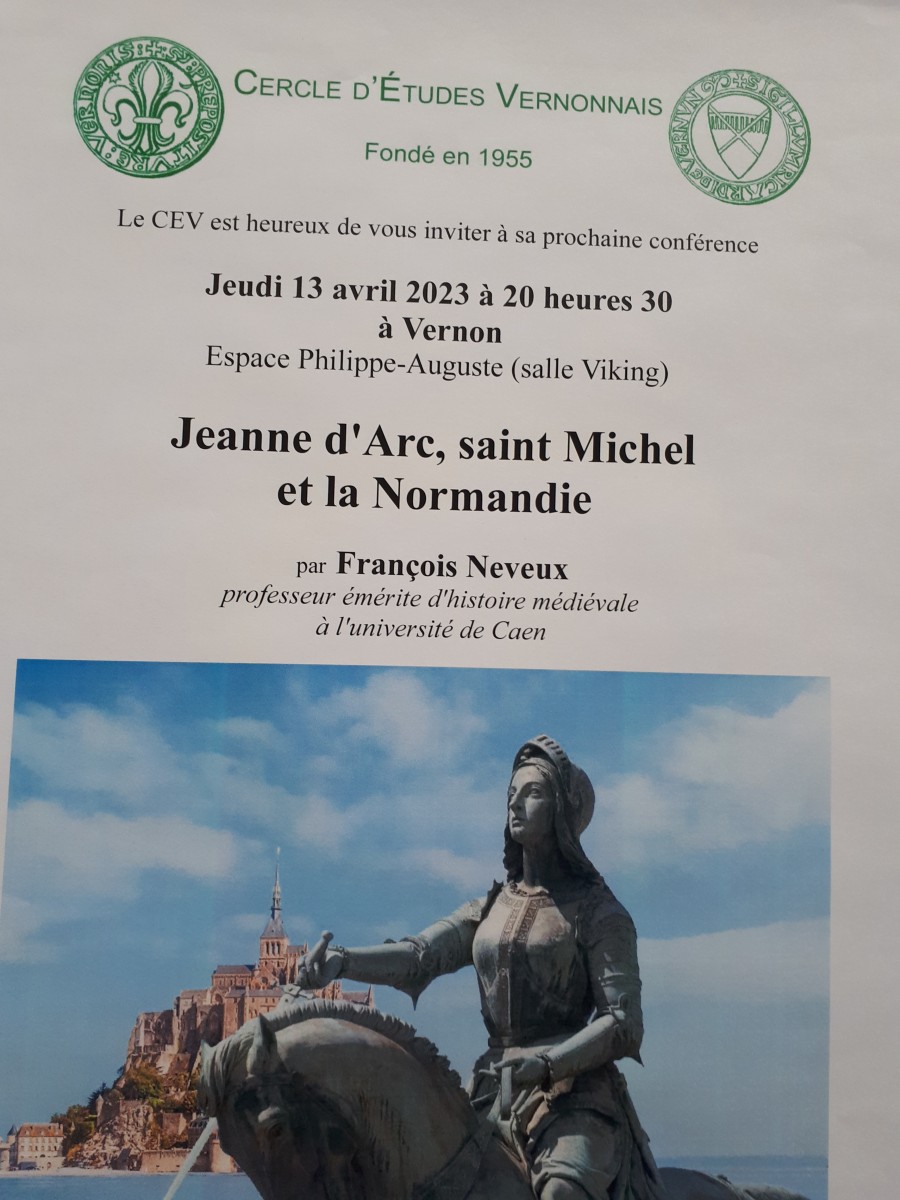 Jeanne d'Arc, Saint Michel et la Normandie