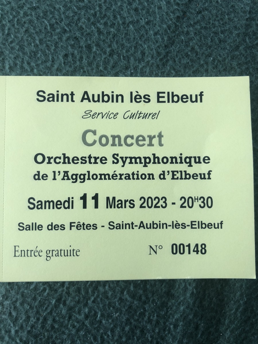 Concert à saint Aubin les Elbeuf