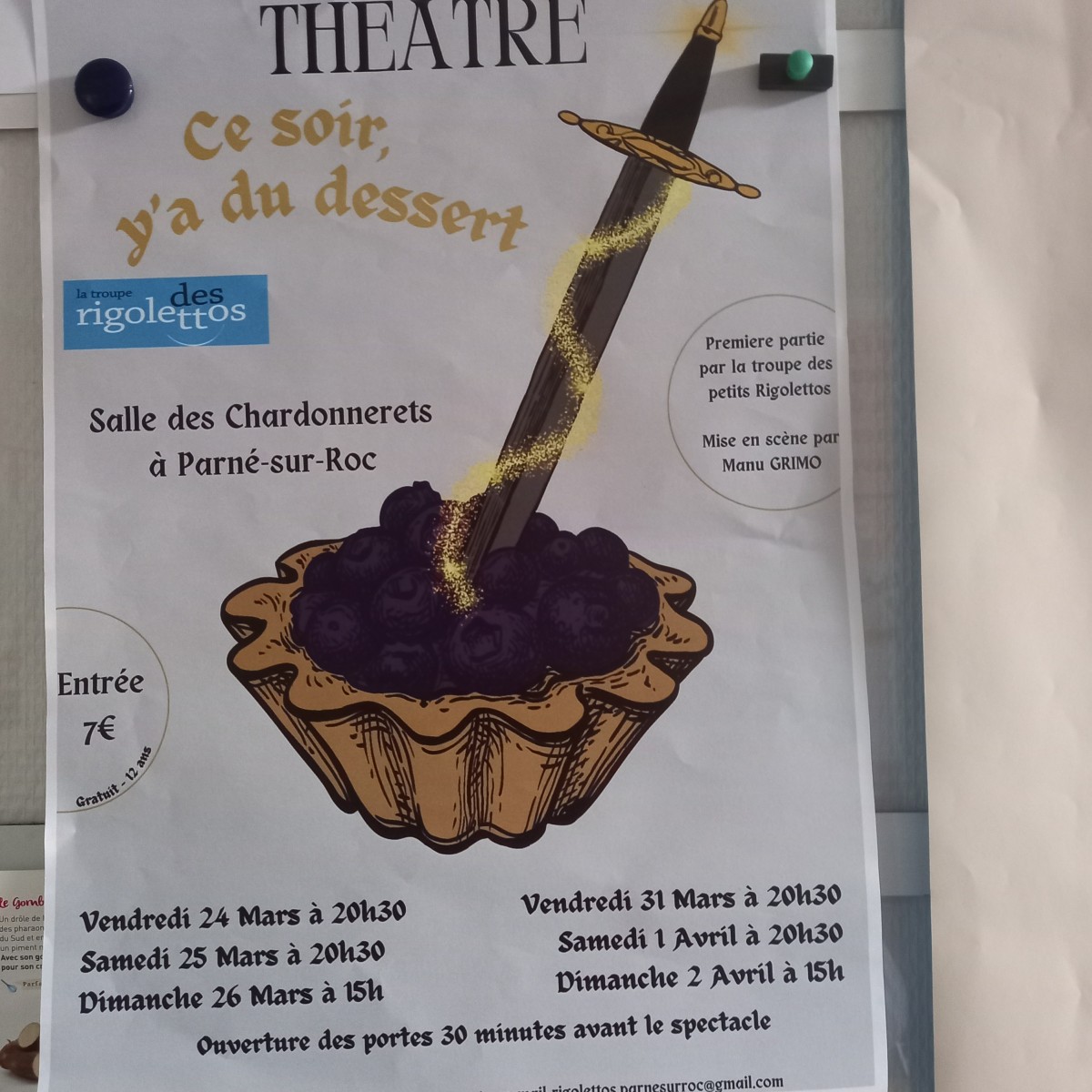 Théatre à Parné / Roc