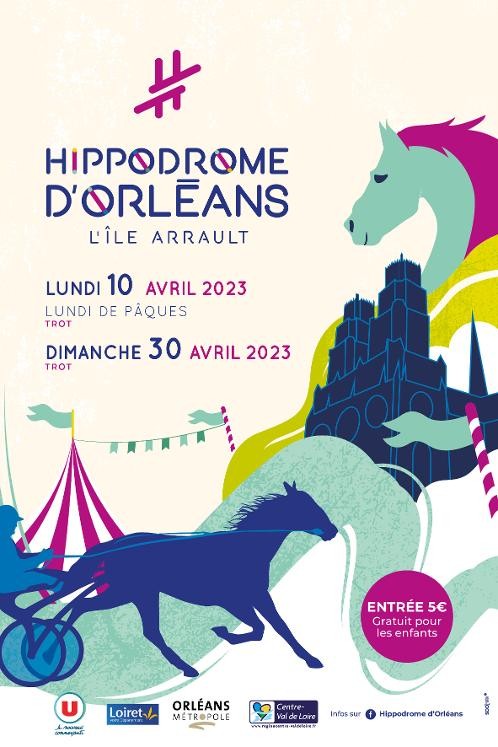 COURSES HIPPIQUES (TROTS) HIPPODROME ORLEANS