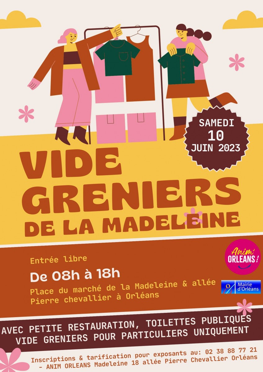 VIDE-GRENIERS (MADELEINE) / PROMENONS NOUS DANS LES BOIS