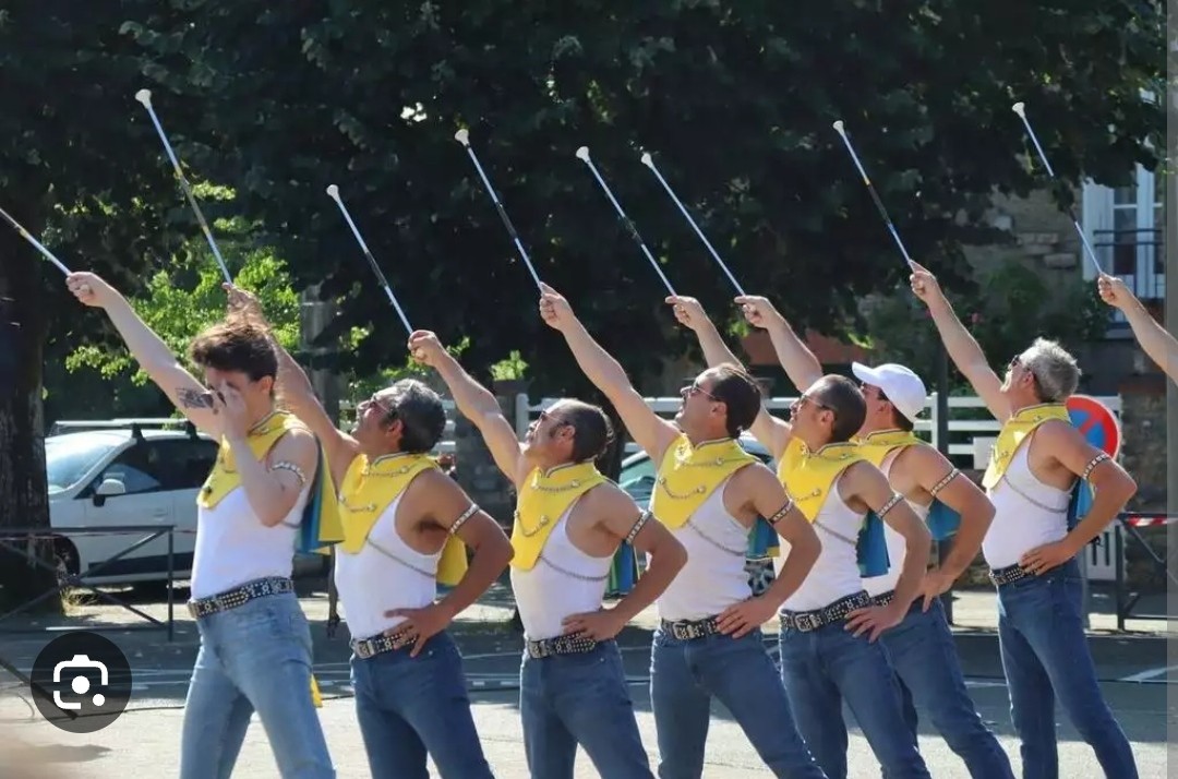 Queen a man : majorettes masculines