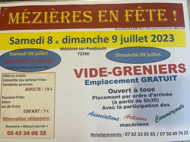 MEZIERES EN FETE