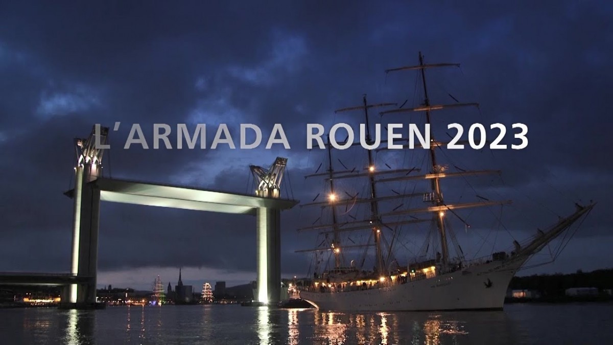 ARMADA défilé bord de seine à le trait