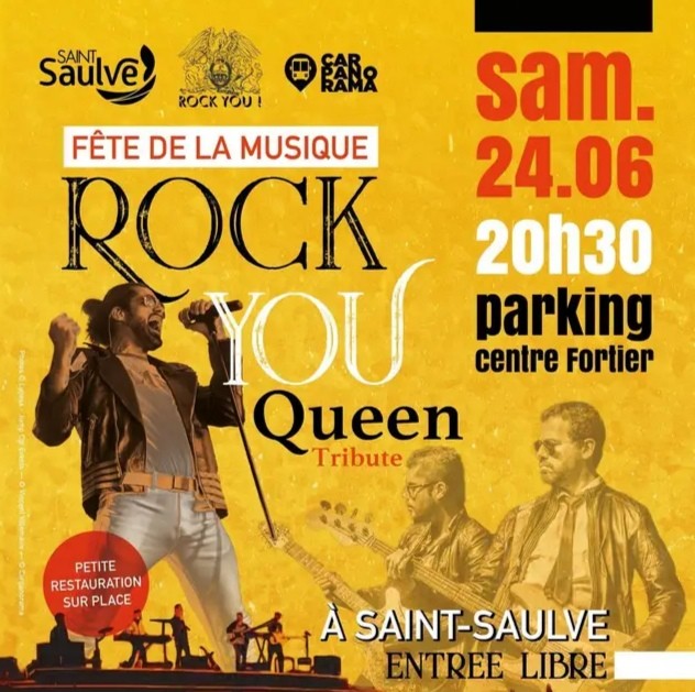 FÊTE DE LA MUSIQUE. ROCK YOU, TRIBUTE DE QUEEN
