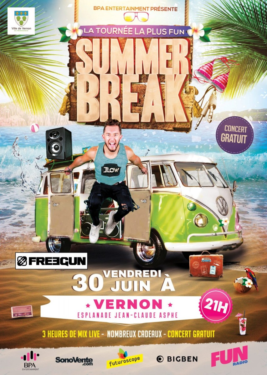 Concert SUMMER BREAK( ANNULÉ par mesure sécurité )