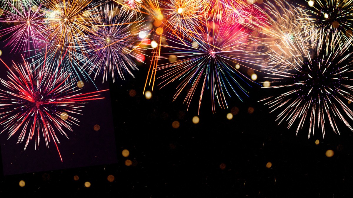Feu d'artifice + pique-nique
