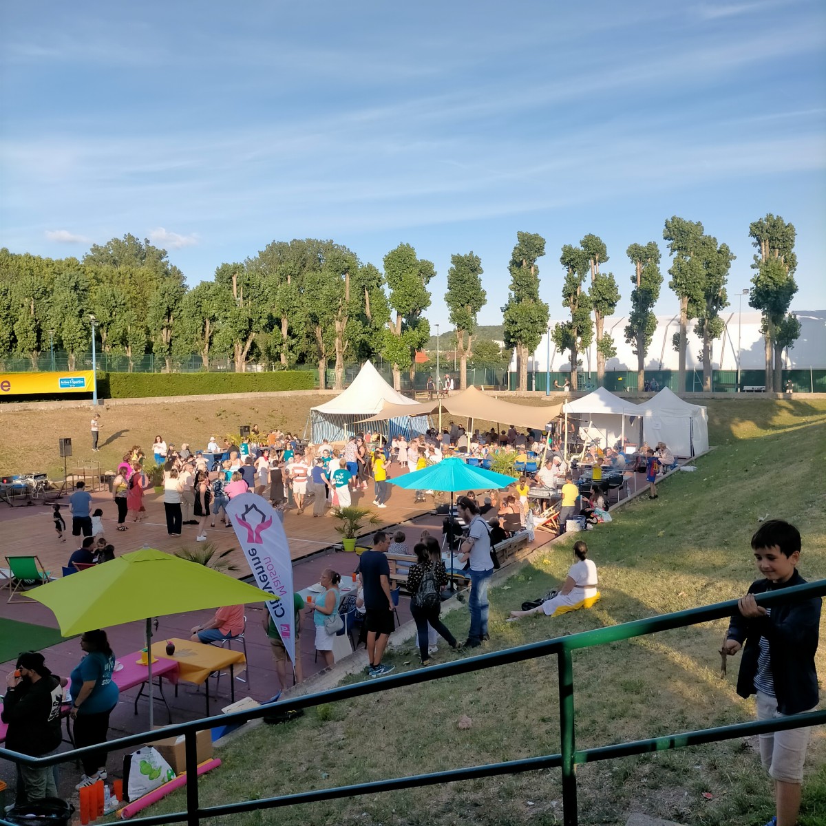 Stade soire danse lectro hip-hop