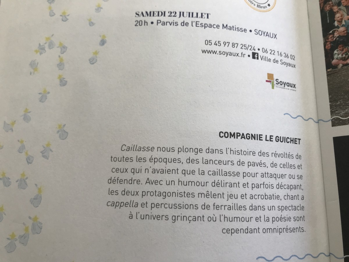 Spectacle Espace Matice