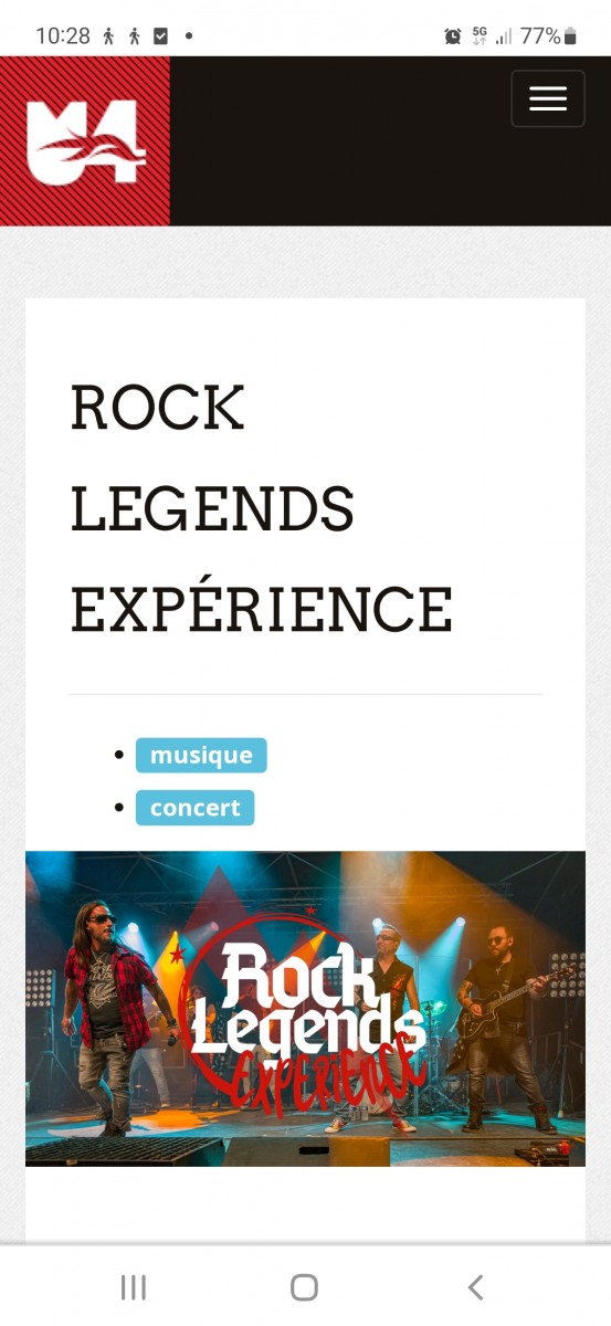 Concert Rock au U4 le 02 septembre