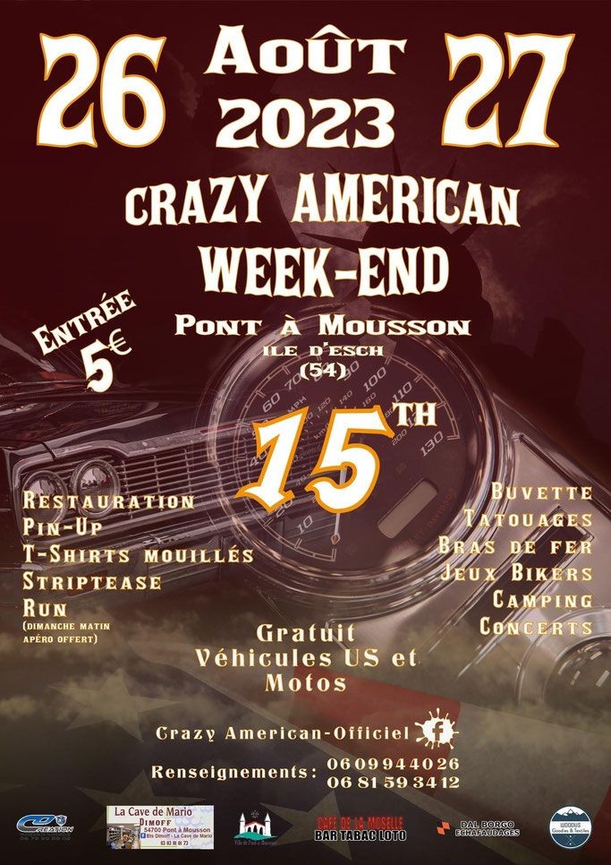 Crazy American Show  AUTOS ET MOTOS U. S.