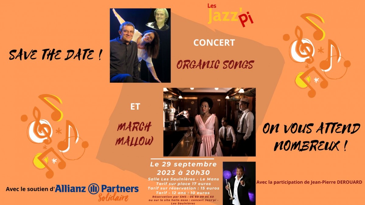 CONCERT CARITATIF AUX SAULNIERES