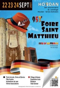 FOIRE ST MATHIEU - HOUDAN 22/23/24 Septembre 2023