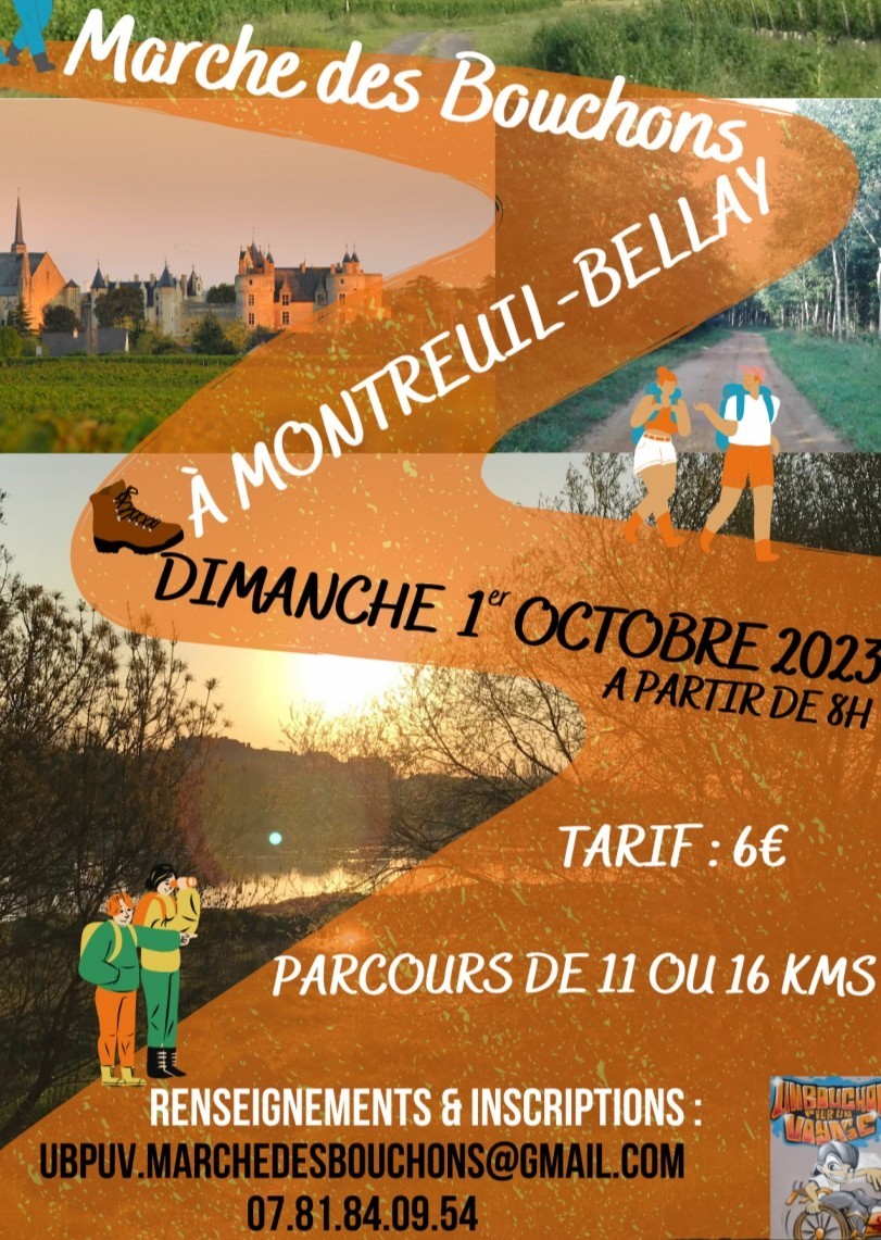 Randonnée à Montreuil bellay