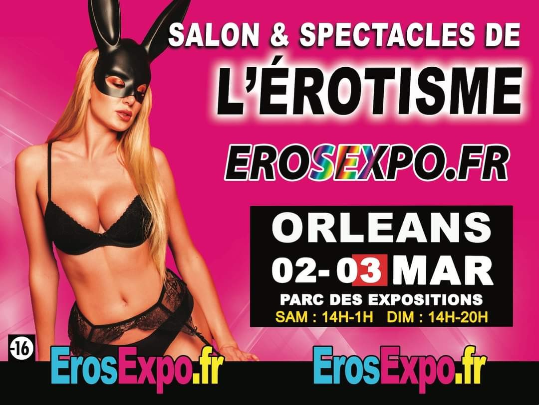 Bienvenue au salon de l'érotisme Orléans au plaisir des yeux