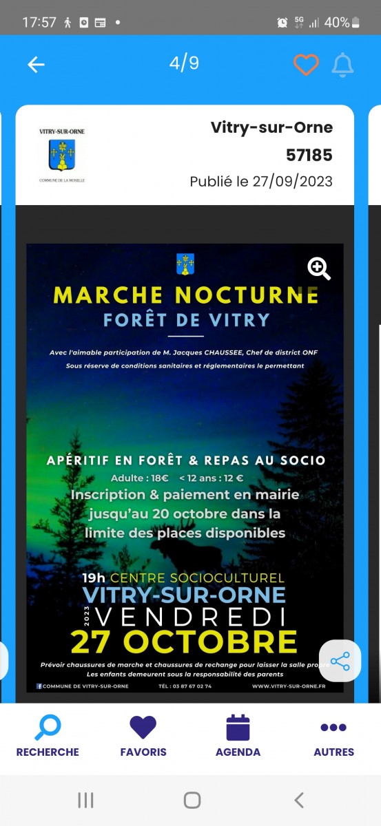 Marche nocturne