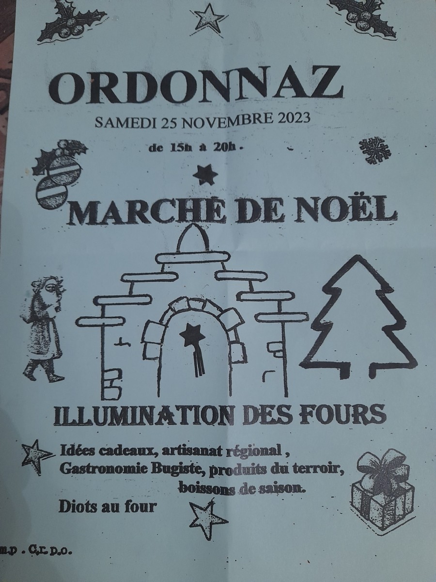 Marché de Noël en Bugey