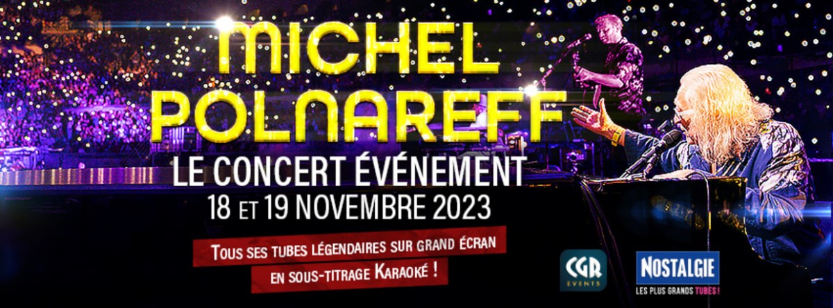MICHEL POLNAREFF le concert iconique au cinéma