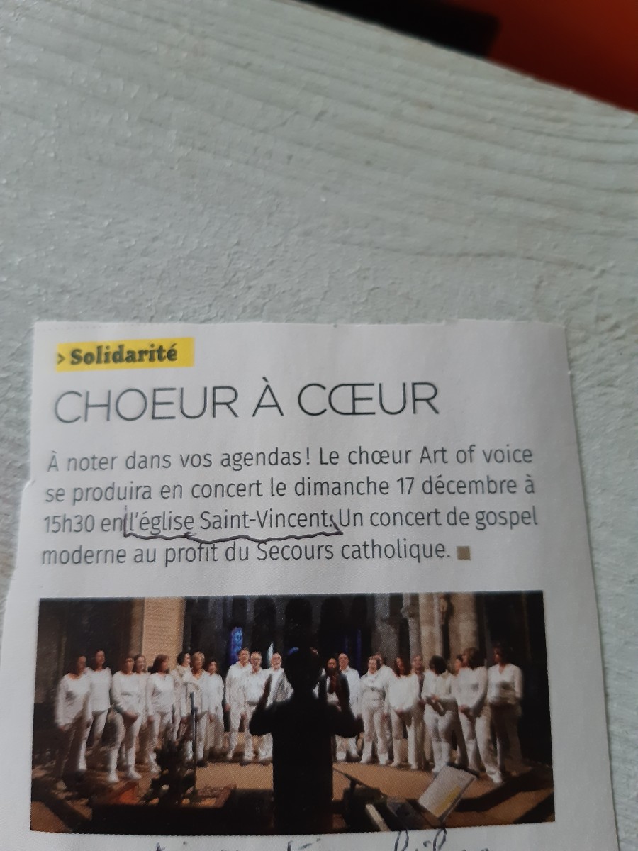Choeur  coeur