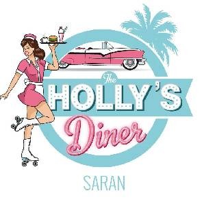 Manger holly's diner saran