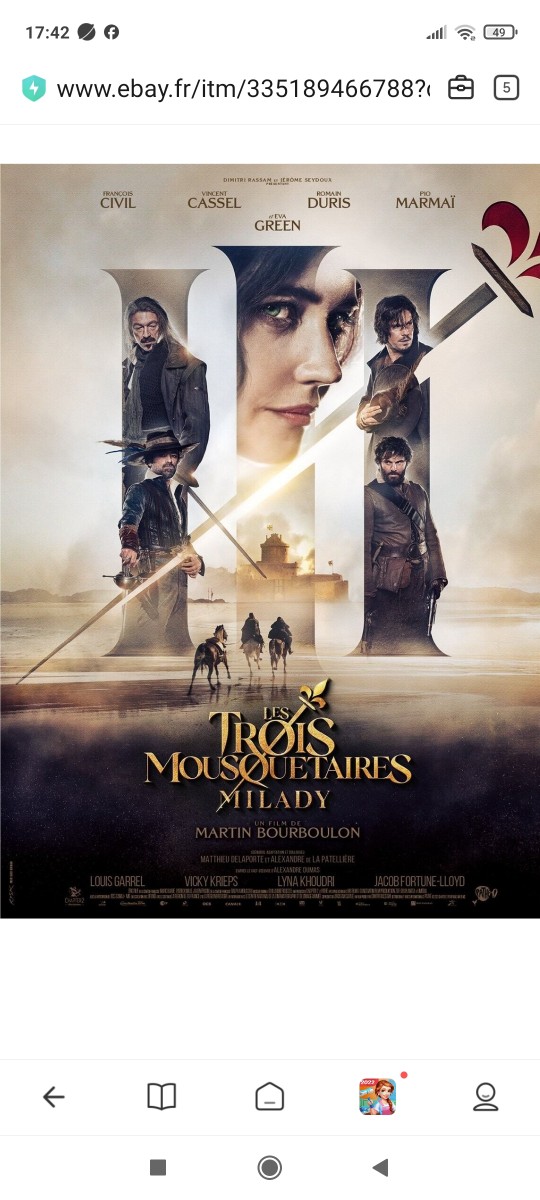 Film des trois mousquetaires