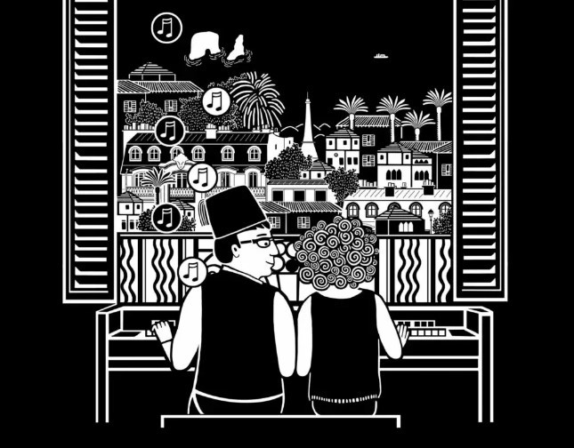 Le Piano oriental (lecture dessinée musique)