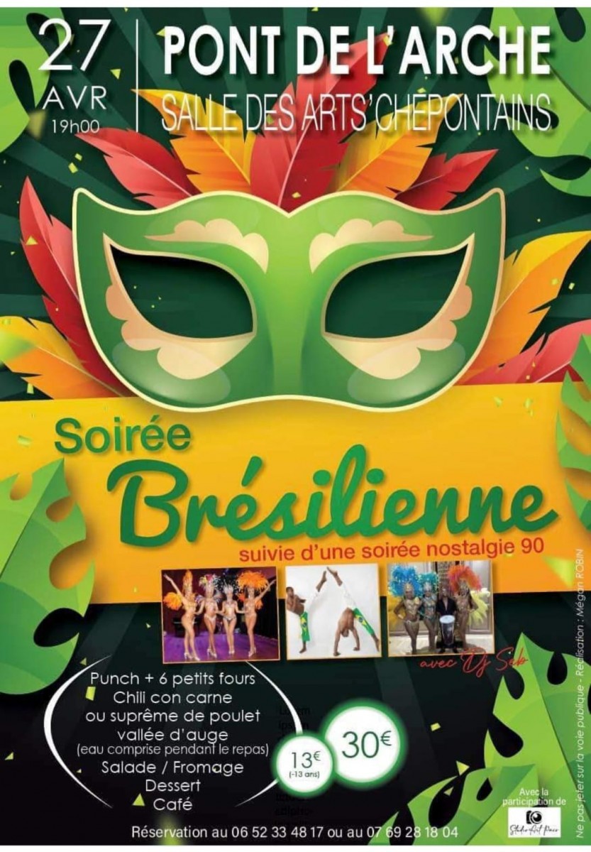 Soirée brésilienne à Pont de l'Arche