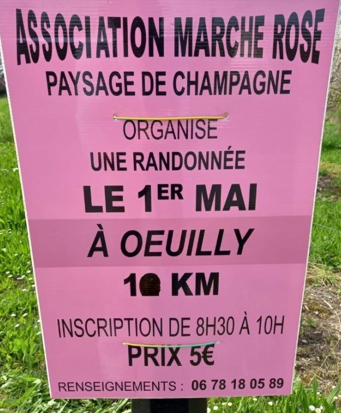 Randonnée à Oeuilly